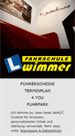 Mobile Screenshot of fahrschule-wimmer.at